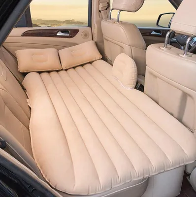 Produktbild von Auto Luftmatratze, Aufblasbare Luftbett Matratz, Luftmatratze Autobett, Campingmatratze, tragbare Isomatte, Auto Matratze für Reisen Camping Outdoor