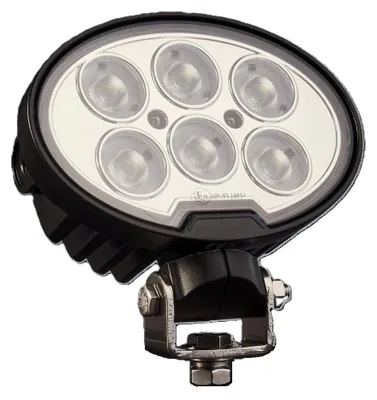 Obrázok produktu pre LED pracovná reflektorová lampa TT TECHNOLOGY BLACK TT.13359F 6xLED 4800lm oválna