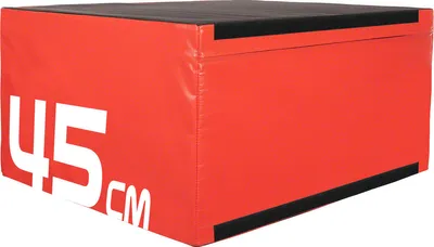Produktbild von Sport-Tec Sprungtrainer Soft Plyo Box, 45 cm, stapelbar, rot