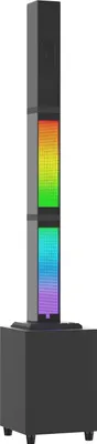 Zdjęcie produktu dla Bezprzewodowy głośnik BT z subwooferem Oświetlenie atmosferyczne RGB Urządzenie do karaoke z wejściem mikrofonowym Obsługa głośników kina domowego AUX IN U-Disk RCA Optyczne wejście HD (ARC) z pilotem zdalnego sterowania