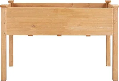 Productafbeelding van Verhoogd plantenbak met opbergruimte - geschikt voor tuin, terras en balkon