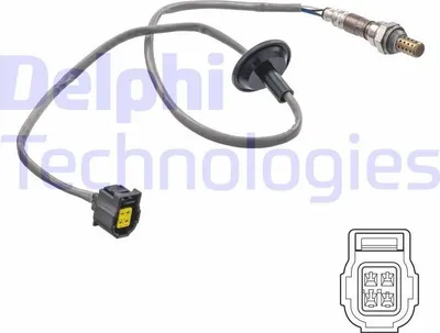 Produktbild von DELPHI Lambdasonde für MITSUBISHI ASX (GAW) Beheizt 915mm ES21335-12B1