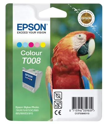 Produktbild von Epson T008 5 Colour Ink Cartridge - Retail Pack (untagged)