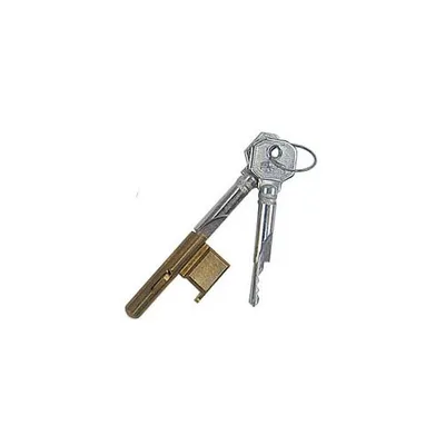 Produktbild von Burg-Wächter Tür-Zylinder-Schlüssellochsperrer, für Einsteckschloss 7 mm, E 700/2 SB, Messing