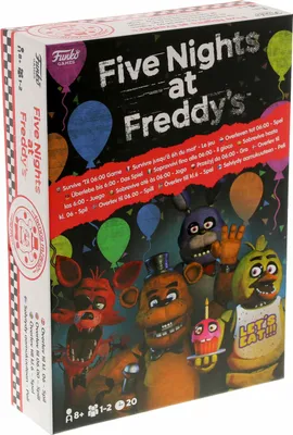 Zdjęcie produktu dla FUNKO Five Nights At Freddy's Survive 'Til 6AM, Gra planszowa, Strategia, 13 lat(a), 20 min