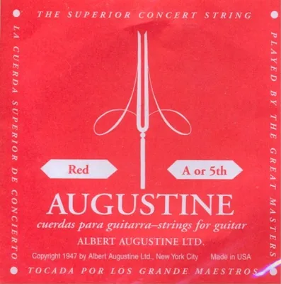 Produktbild von Augustine red - A5 Einzelsaite, medium tension