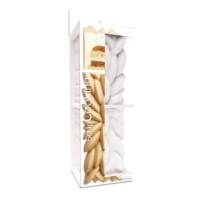 Obrázok produktu pre Silikónová forma Bûche 3D, biela, 2,5 x 0,8 x 0,8 cm