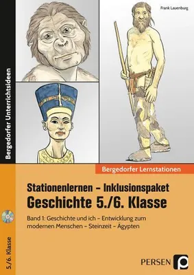 Obrázek produktu pro Stationenlernen Geschichte 5/6 Band 1 - inklusiv