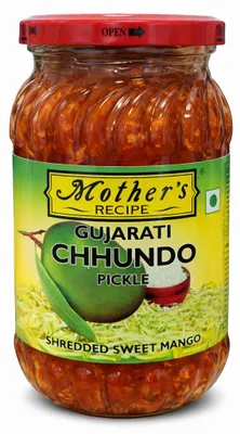 Zdjęcie produktu dla Pikle Mother's Recipe Gujarati Chhundo Pickle 500g - słodko-kwaśne