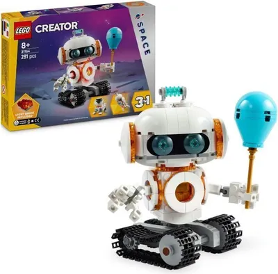 Immagine prodotto di LEGO Creator 31164 Robot spaziale 3 in 1 - Set di costruzioni per ragazzi dagli 8 anni in su