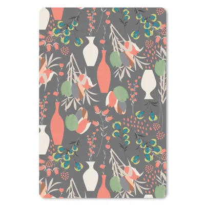 Produktbild von MuchoWow® Mauspad Mousepad Blumenstrauß - Blumen - Muster 40x60 cm - Mousepads - Maus Mat - Pad - Mausunterlage - Schreibtisch Accesoire
