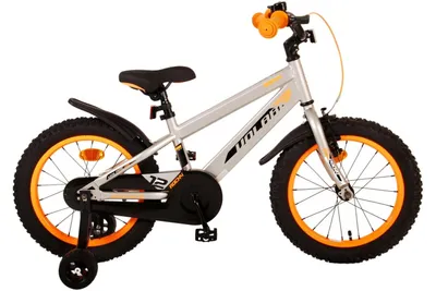 Immagine prodotto di Bicicletta da bambino Volare Rocky - ragazzi - 16 pollici - grigio