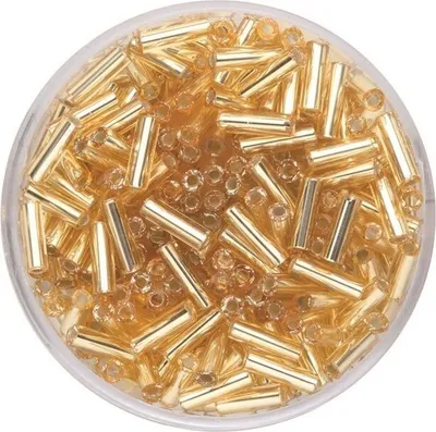 Produktbild von Glorex Stifte Silbereinzug 6 mm 17 g, topas