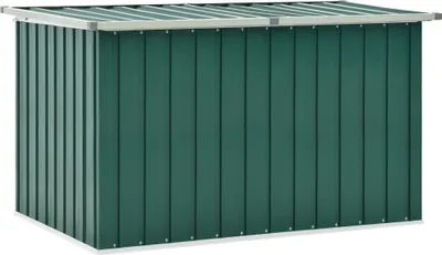 Obrázek produktu pro Zahradní úložný box zelený 149 x 99 x 93 cm
