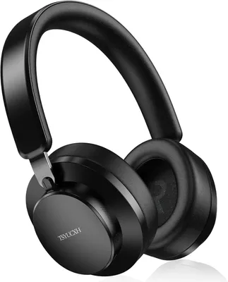 Obrázek produktu pro Bezdrátová sluchátka Bluetooth s potlačením šumu, sluchátka přes uši Bluetooth s mikrofonem, 65h přehrávání, čisté hovory, pohodlné nošení na cestách