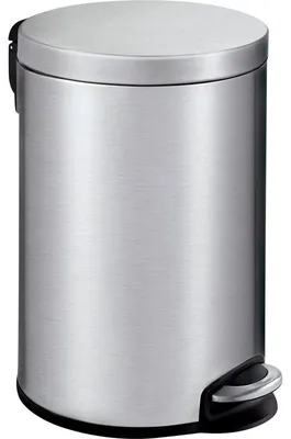 Produktbild von EKO - Serene Treteimer 12 Liter - Stainless steel Plastic - Matt Edelstahl