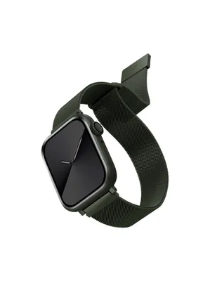 Obrázek produktu pro UNIQ Dante Apple Watch Series 4/5/6/7/SE/8/9/10 40/41/42mm Stainless Steel green