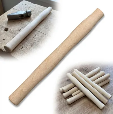 Zdjęcie produktu dla TRZONEK DREWNIANY do młotka 42 cm rękojeść solidny UNIWERSALNY UCHWYT