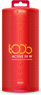 Produktbild von Forever 30W Tragbarer Bluetooth 5.0 "Toob 30" Speaker Lautsprecher 4400mAh Akku Wireless Box in Rot