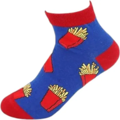 Socke mit Pommes