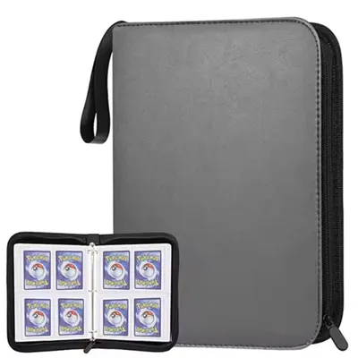 Produktbild von Sammelalbum für 900 Karten mit 50 Seiten, Pro Card Binder Ordner, Kartenhalter Album für Pokemon Sammelkarten, Sammelmappe Heft für Kinder