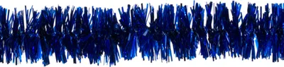 Produktbild von Weihnachtsgirlande Lametta 2cm x 3m Blau