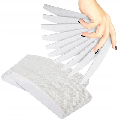 Produktbild von Allepaznokcie Professionelle Nagelfeile Hufform Körnung 150/150