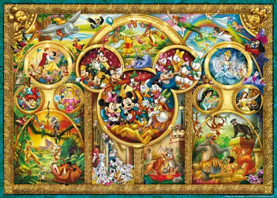 Produktbild von RAVENSBURGER Puzzle To nejlep&scaron í z Disneyho 1000 dílků