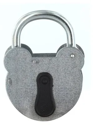 Image de Cadenas en acier galvanisé, 55 mm, diamètre de l'anneau 6,5 mm, pour la sécurité