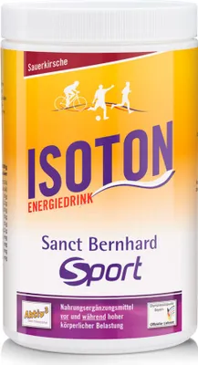 Produktbild von Sanct Bernhard Sport Isoton-Energiedrink - 900 g-Dose Sauerkirsche