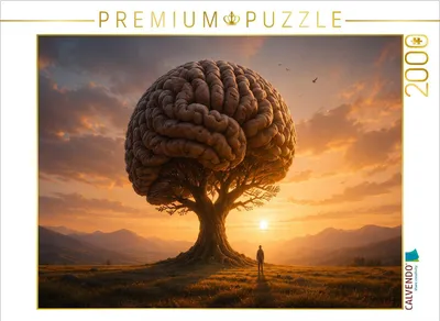 Produktbild von CALVENDO Puzzle Der Baum der Gedanken | 2000 Teile Lege-Größe 90x67cm Foto-Puzzle für glückliche Stunden