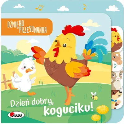 Produktbild von Dwiękoprzesuwanka Dzień dobry Koguciku 13990