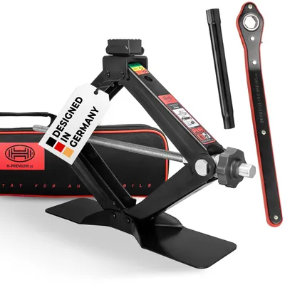 Obrázok produktu pre HEYNER® Sada hydraulických zdvihákov s nožnicovým mechanizmom, nosnosť 2 tony, vhodná pre vozidlá BMW, certifikovaná organizáciou