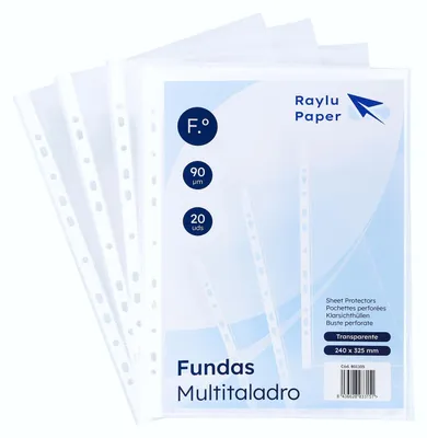 Immagine prodotto di Custodie per brochure realizzate in polipropilene riciclabile al 100%, e portadocumenti di grandi dimensioni
