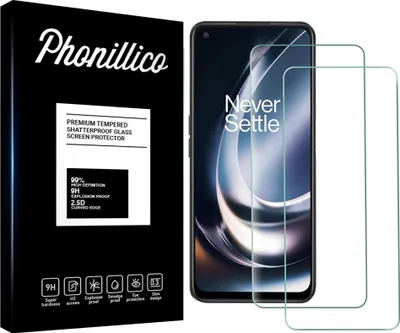 Image de Verre trempé pour OnePlus Nord CE 2 Lite 5G [2 pièces] Protection d'écran Screen Protector Film anti-rayures verre résistant Phonillico®