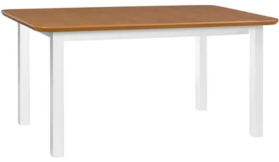 Obrázok produktu pre Stôl DS18 90x160/200 dubová dyha / biely