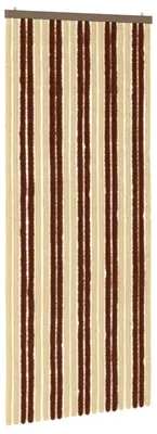 Obrázek produktu pro vidaXL Síť proti hmyzu Chenille, hnědá a béžová, 90 x 220 cm