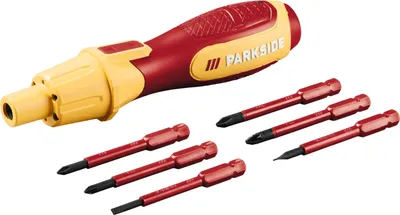 Produktbild von PARKSIDE® 4 V Akku-Schraubendreher »PASD 4 C3«, bis 1000 V