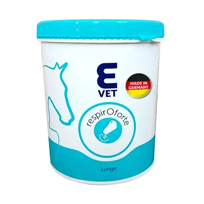 Produktbild von E-VET respirOforte 1 kg Spezialfutter für Atemwegserkrankungen