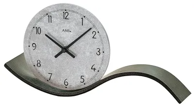 Produktbild von AMS T1316 Tischuhr mit Quarzwerk und Holzgehäuse