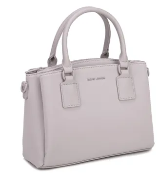 Obrázok produktu pre David Jones Kabelka do Ruky Mini-Tote Lília Polyuretán Dvojité Rukoväte Zips Lilia 26x19x12 cm LILAC