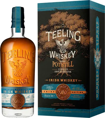 Produktbild von Teeling Wonders of Wood - Virgin Swedish Oak - Single Pot Still Irish Whiskey