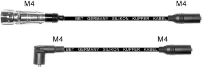 Produktbild von Zündleitungssatz Anschlussausführung M4 Kabel Ø 7 mm BBT für u.a. AUDI 80
