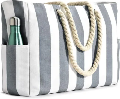 Produktbild von Strandtasche XXL, wasserdicht, mit Reißverschluss, für Urlaub