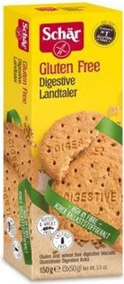 Produktbild von Digestive Landtaler glutenfria kex 150 g Schar