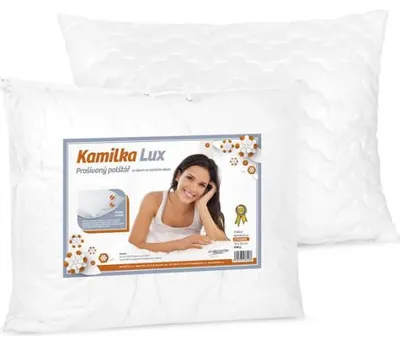 Zdjęcie produktu dla Poduszka Kamilka LUX 900 g – 70x90 cm – biała