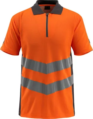 Produktbild von Mascot Warnschutz Polo-Shirt MURTON SAFE SUPREME 50130 Gr. 3XL hi-vis orange/dunkelanthrazit