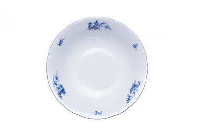 Image de Thun 1794 Rose, compotier, porcelaine, roses bleues, 13 cm, Thun