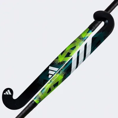 Immagine prodotto di Adidas CHAOSFURY .5, mazza da hockey su prato, verde/giallo, 36,5 pollici
