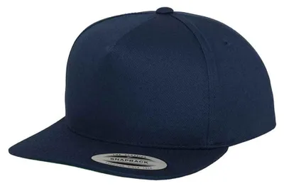 Produktbild von Flexfit - "Classic" Snapback Mütze 5 Segmente LT1210 (Einheitsgröße) (Marineblau)